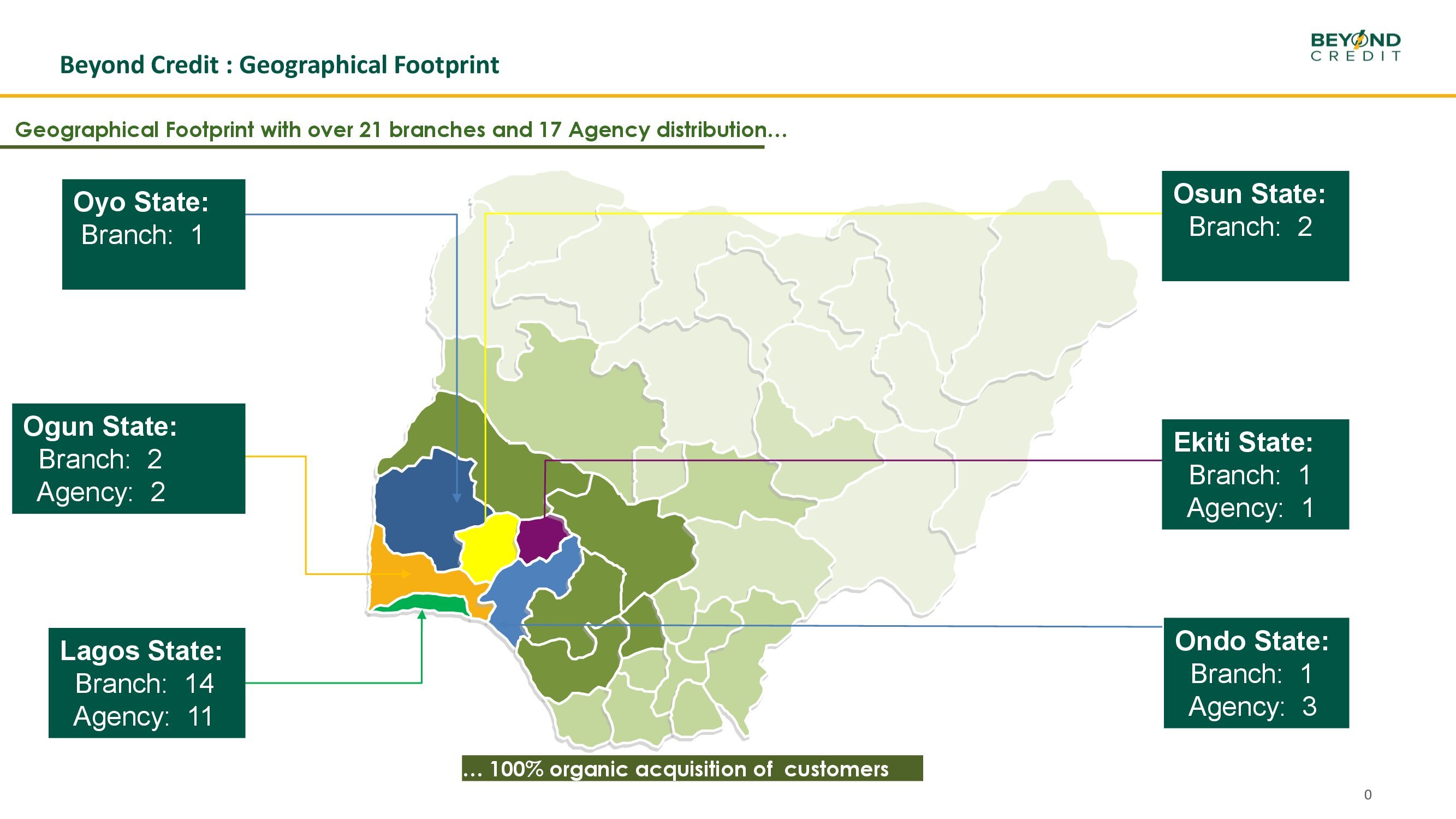 Map & BCL Footprint